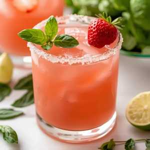 Strawberry Basil Margarita