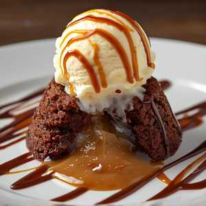 Dulce Del Leche Lava Cake