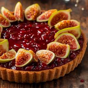 Caramelized white chocolate tart