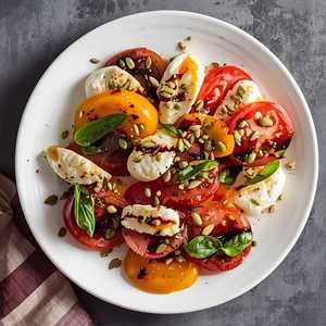 Heirloom Tomato & Mozzarella Salad