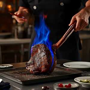 Lucifer's Tomahawk On Fire