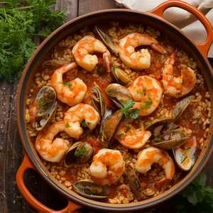 Seafood Youvetsi