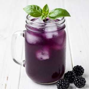 BLACKBERRY BASIL LEMONADE