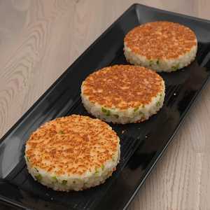 Half And Half Crispy Rice