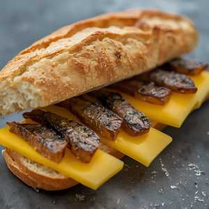 Bocata De Anchoas Con Manchego