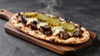BBQ Steak Flatbread