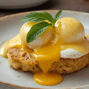 Poached Eggs with Bubble & Squeak