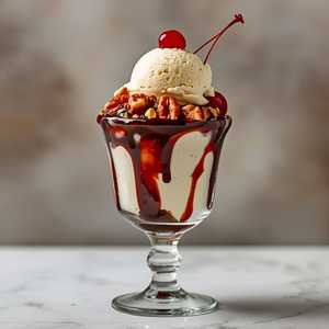Hot Fudge Sundae For Two