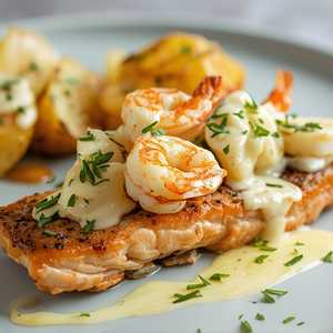 Jalapeño Salmon Béarnaise