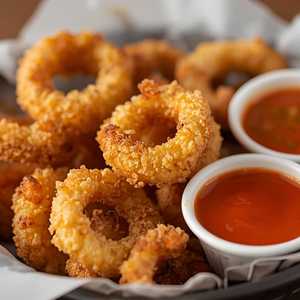 Fried Calamari with Dipping Sauces