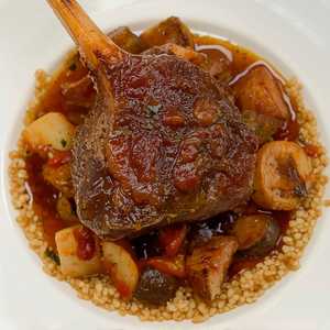 Red Wine Braised Lamb Shank