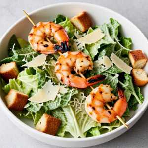 Grilled Shrimp Caesar Salad