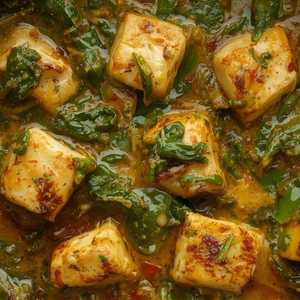 Chicken Shaag Ponir