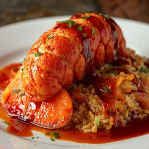 Fried Lobster w/ Gotti's Seafood Fried Rice
