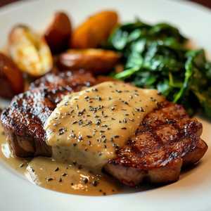 NY Strip Au Poivre