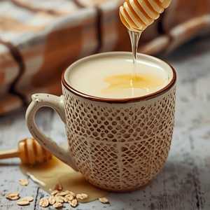 Honey Oat Milk Latte