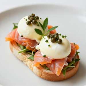 Eggs Benedict With Smoked Salmon