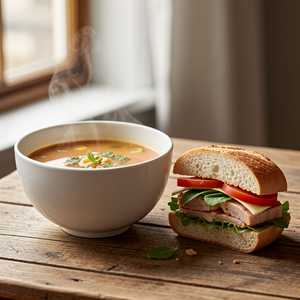 Soup and Half Sandwich Special