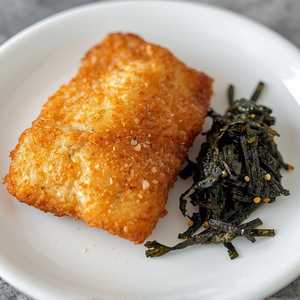 Crispy Fish Fillet w/ Seaweed