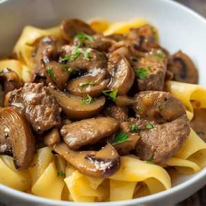 Beef Stroganoff