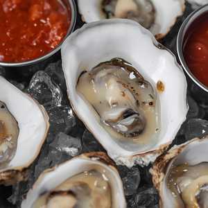 Fresh Oysters On The Half Shell*