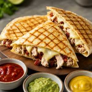 Chicken Bacon Ranch Quesadillas