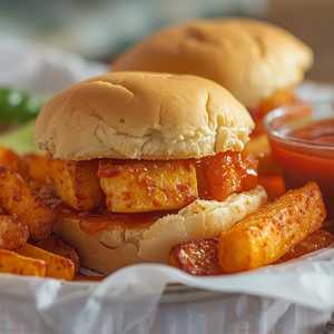 SCHEZWAN PANEER SLIDER