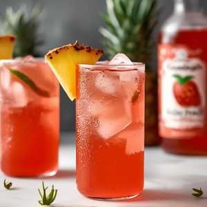 Inspired Brews Prickly Pear Pineapple Kombucha