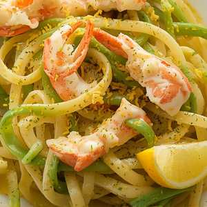 Paglia E Fieno All'Astice E Limone