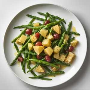Salade de Haricots Verts et Artichauts