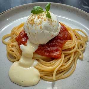 Spaghetti Pomodoro E Burrata