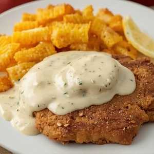 Smoked Link Sausage OR Country Fried Steak w/ White Gravy