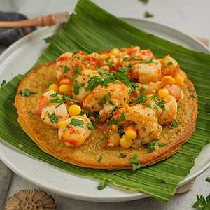 Grilled Crab Arepa