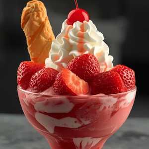 Strawberry Sundae
