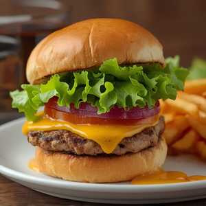 Turkey Cheeseburger