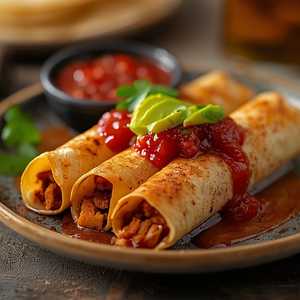 Pork Carnitas Taquitos