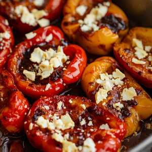 Roasted Sweet + Hot Italian Peppers