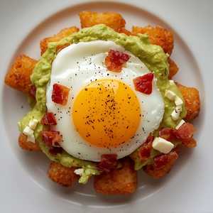 Crisp Tots & Local Egg (GF)