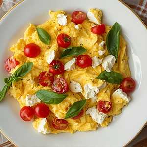 Goat Cheese Scramble