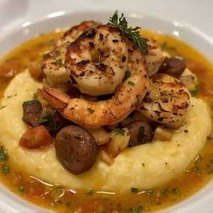 Big Easy Blackened Shrimp & Grits