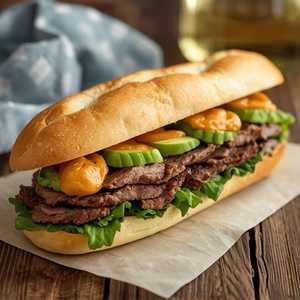 Arrachera Sandwich