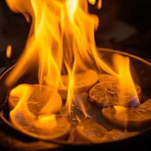 Flaming Saganaki Cheese