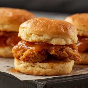 Crispy Chicken Biscuits