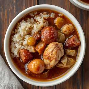 Chicken & Andouille Gumbo Cup