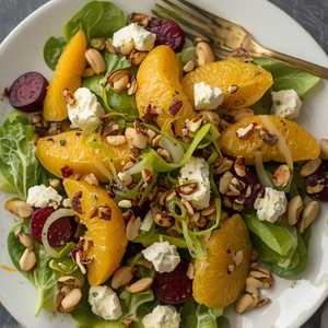 Oven Roasted Beet Salad