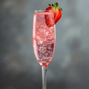 Strawberry Martini Mimosa