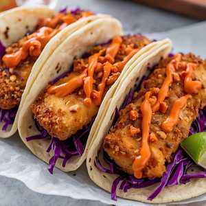 Crispy Fried Fish Tacos