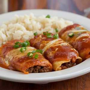 Kids Enchilada - Ground Beef