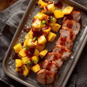 LOMO DE CERDO CARIBEÑO