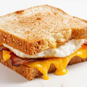 Bacon OR Sausage with (1) Egg & Cheese